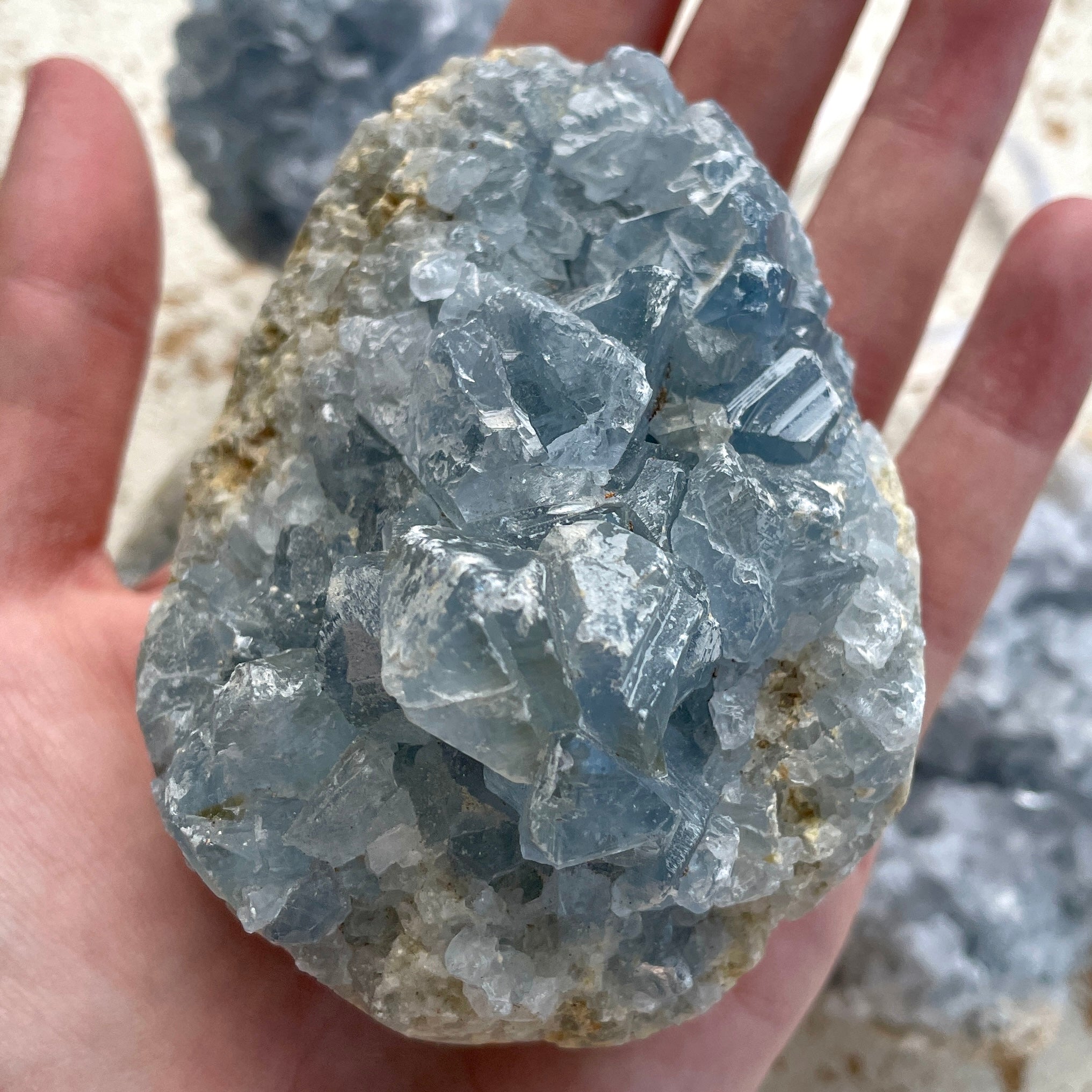 Celestite Cluster 1pc Celestite Cluster 1pc